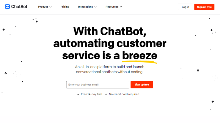 ChatBot Screenshot