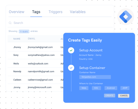 manage chatbot tags