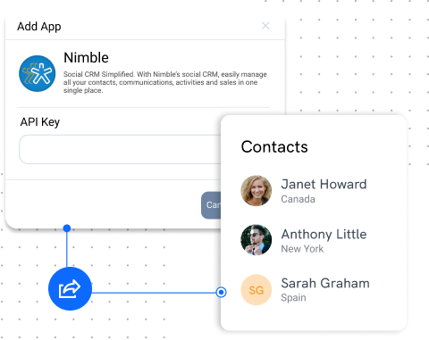 integrate with api key