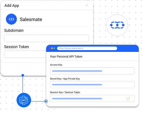 integrate with api key