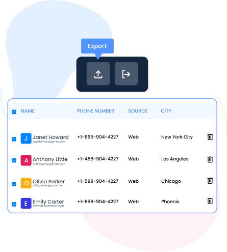 export bulk contacts