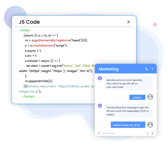 JS Code to Build Powerful Chatbots | BotUp by 500apps