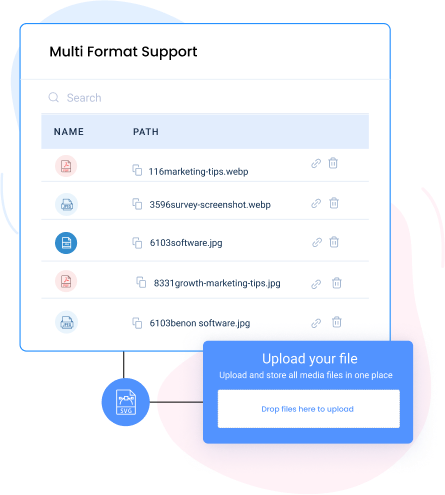 multi format support