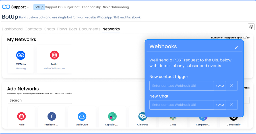 webhooks leave note